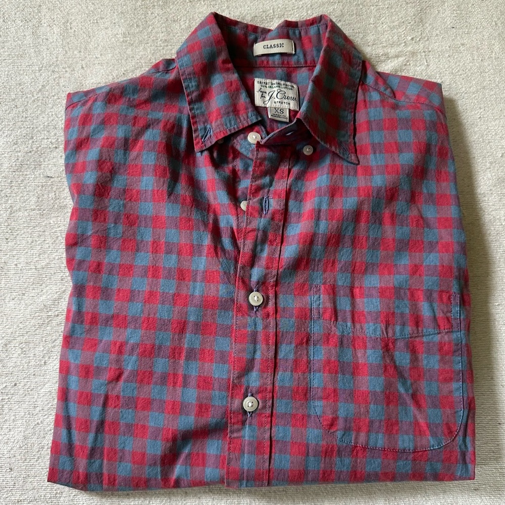 J. Crew Organic Cotton Button Down Shirt